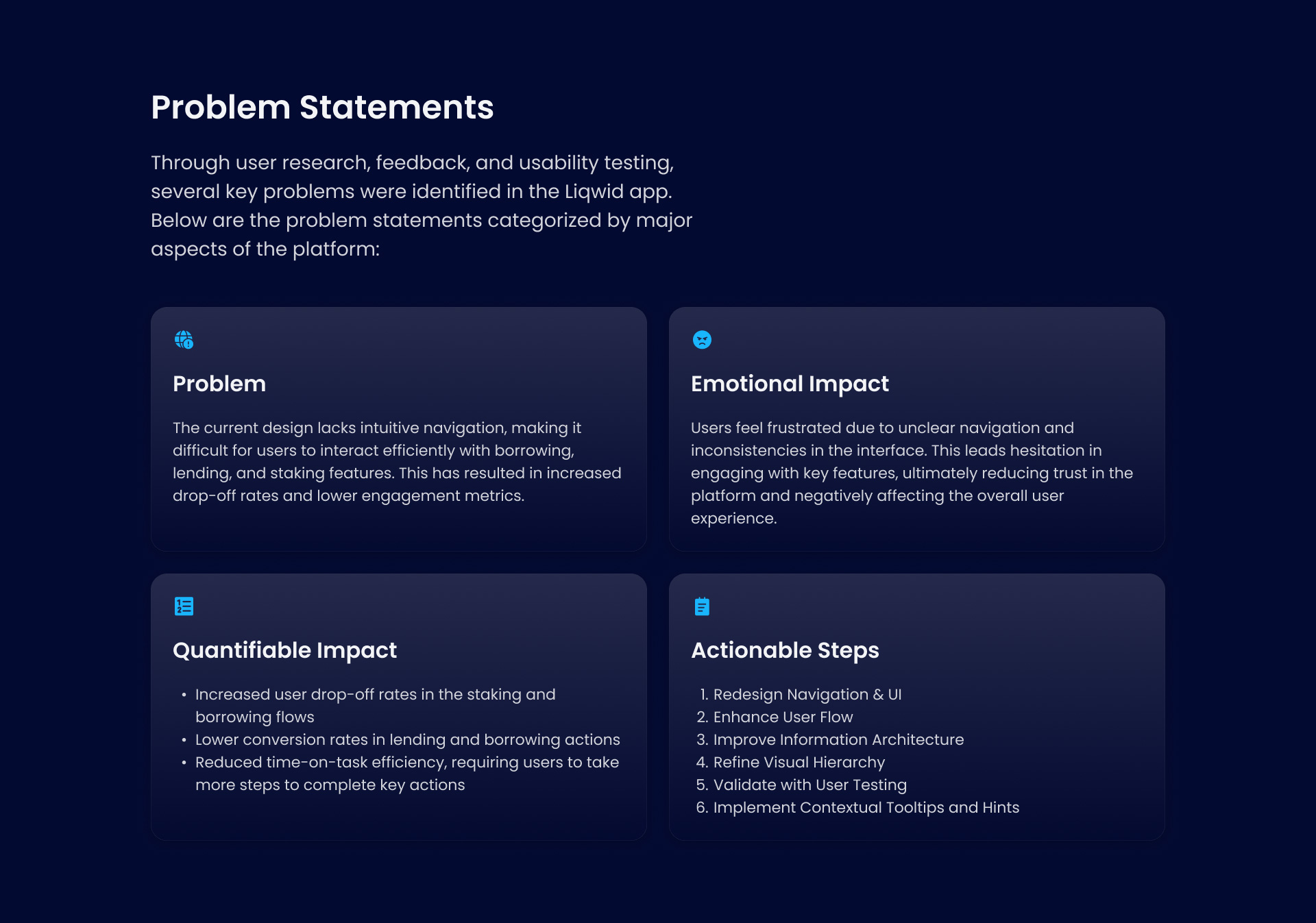 Liqwid Finance design systeem