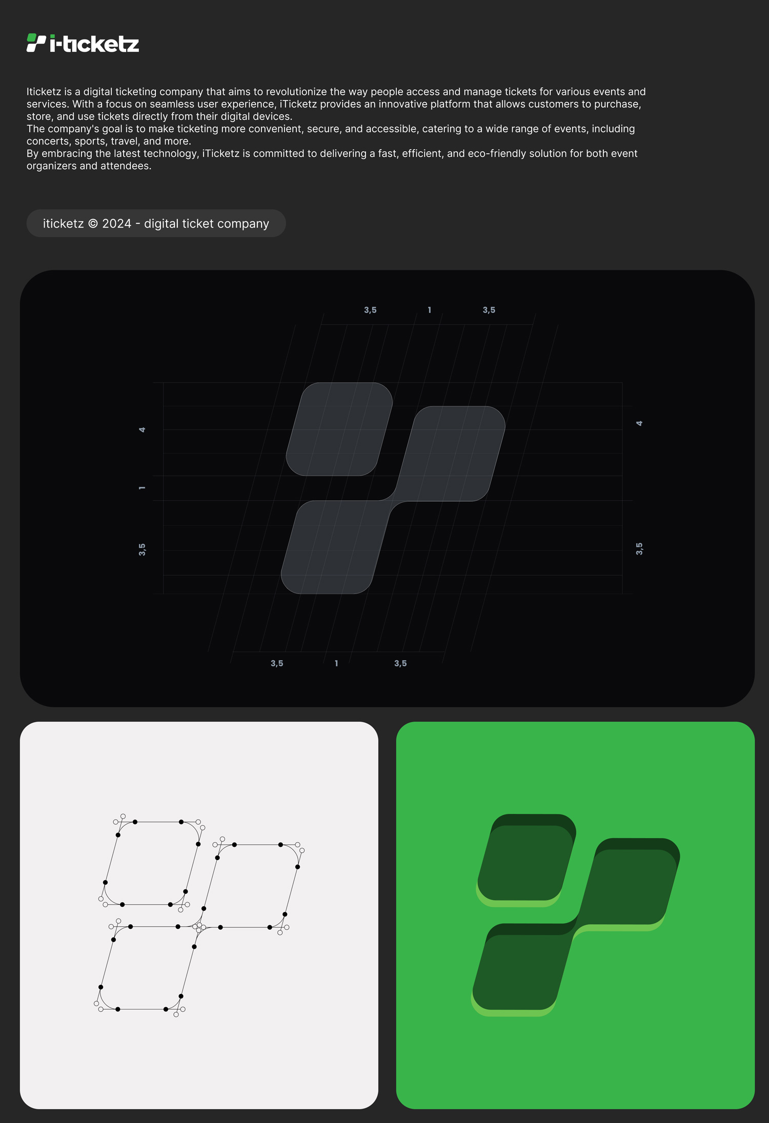 i-ticketz branding en logo ontwerp